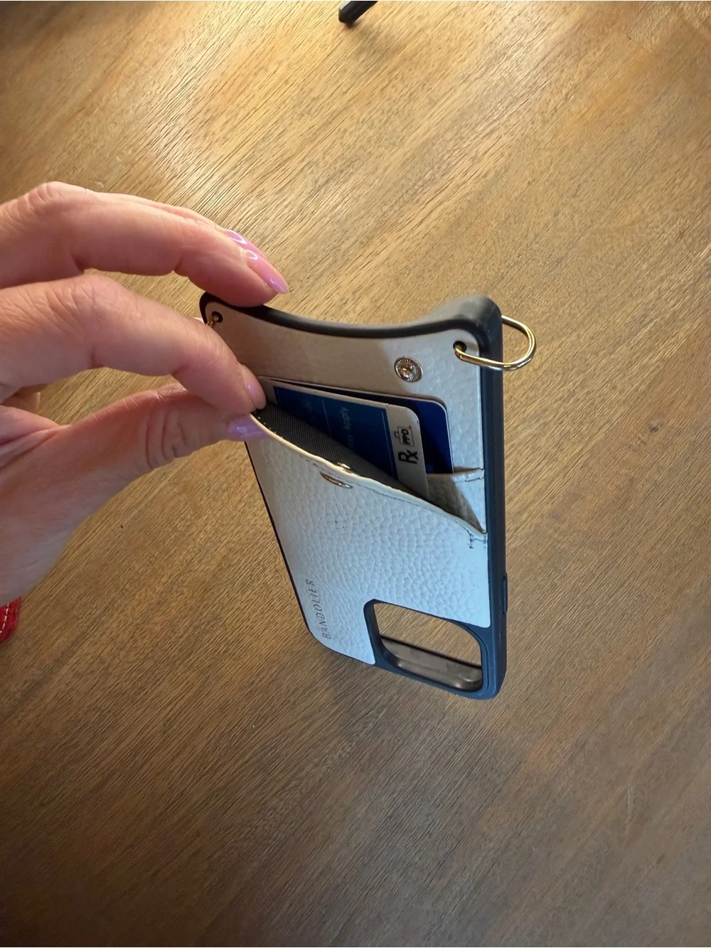 Bandolier Emma Phone Case in Ivory/White iPhone 14 Pro